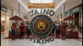 Taino-Viking Takes Over the Oviedo Mall Renaissance Faire! ⚔️ Epic Costumes, Crafts &amp; Adventure!