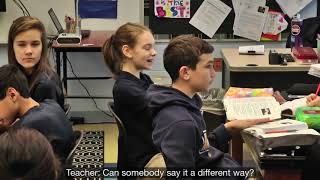 OpenSciEd Representation of Content Example Classroom Video