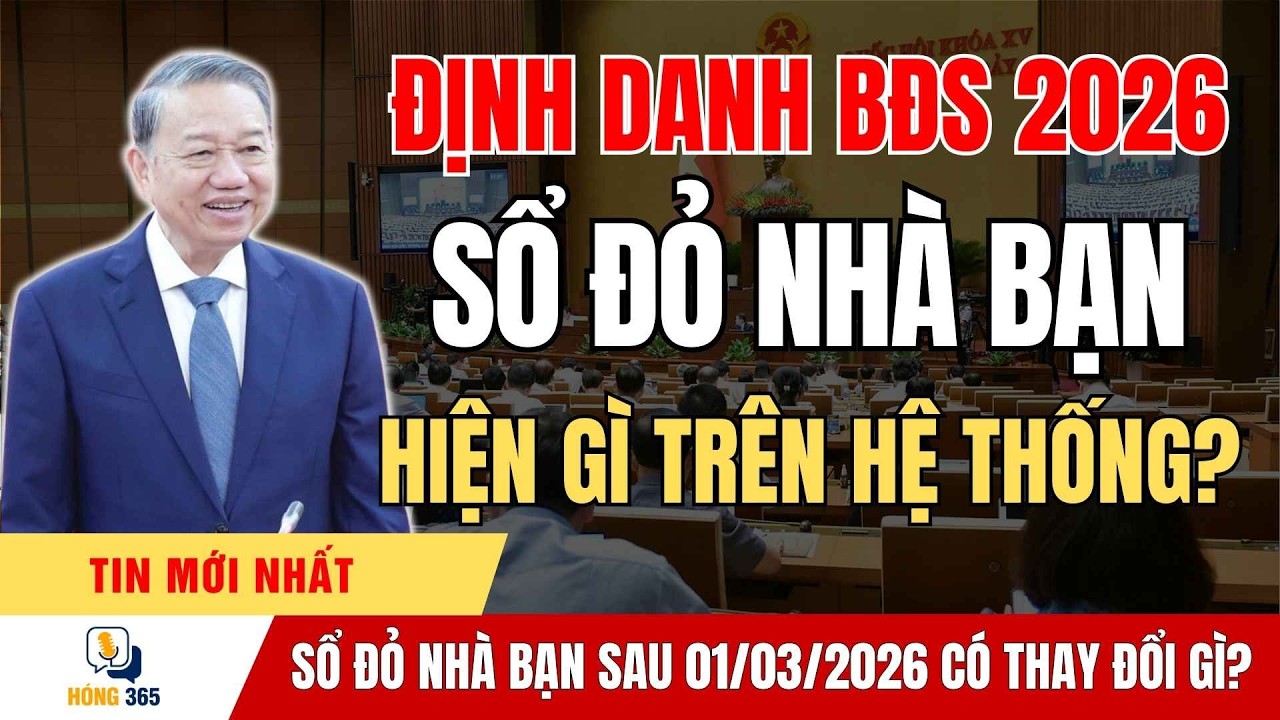 🔥 Mã Định Danh Bất Động Sản 2026: Nhà Bạn Bị Lưu Những Gì? Kiểm Tra Trước 01/03 | tin tức