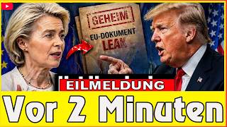 Hat Ursula das verschwiegen? Geheimpapier sorgt plötzlich für Schock!