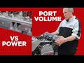 PORT VOLUME-IS BIGGER BETTER OR IS LARGER LESS?