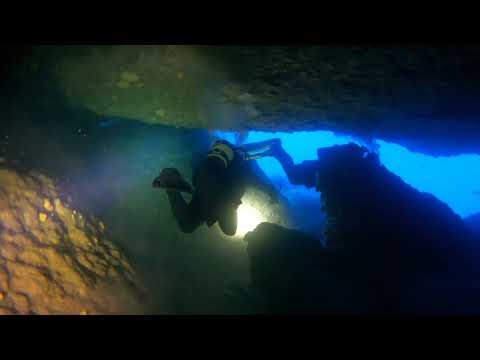 Lantern Point Cave Dive   Malta 2025