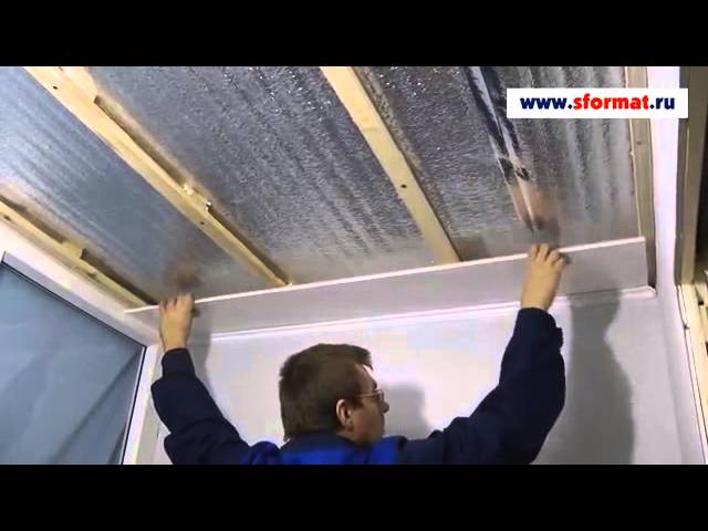Качественный ремонт потолка в ванной пластиковыми панелями