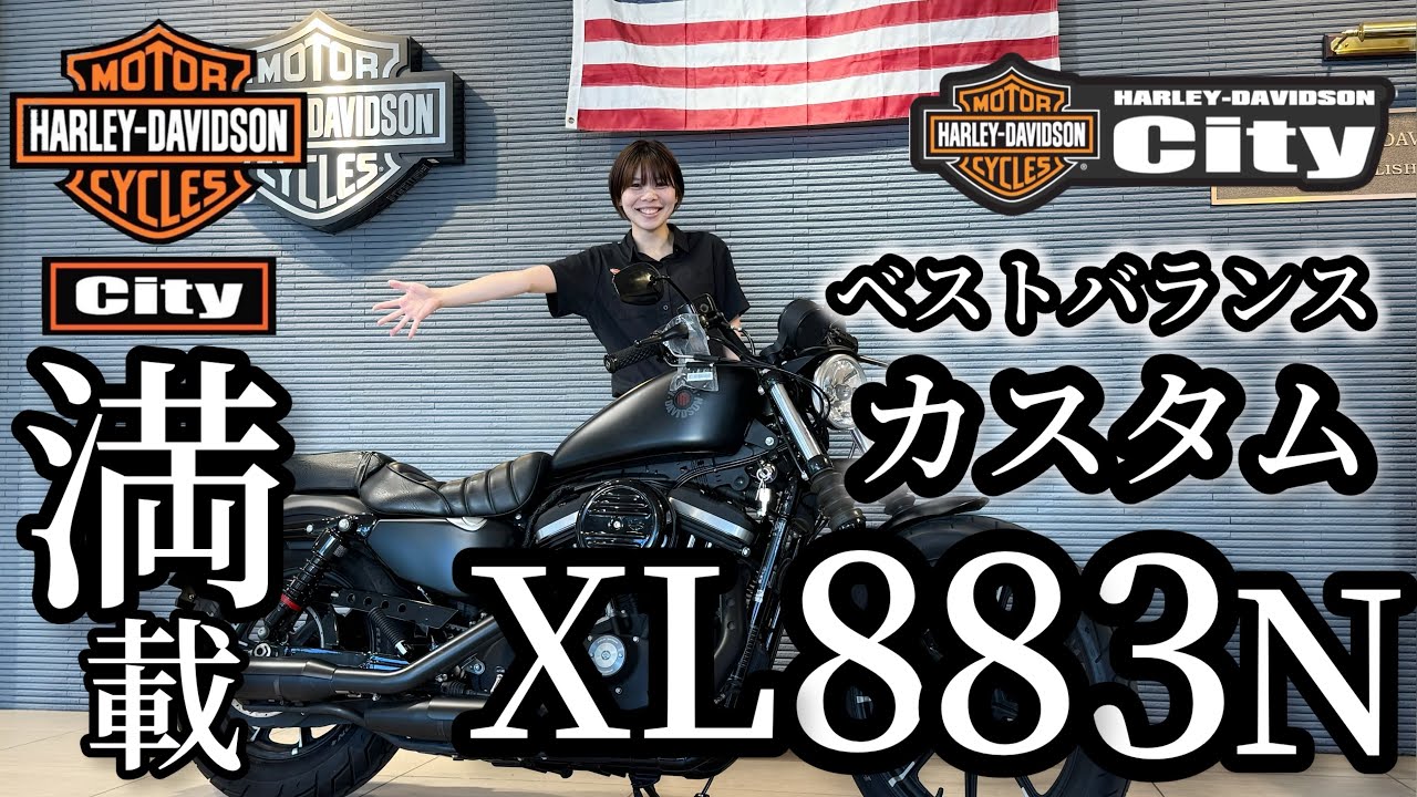 XL883N/SOLDOUT】2020年アイアン883Nすぐ乗り出せるカスタム装着