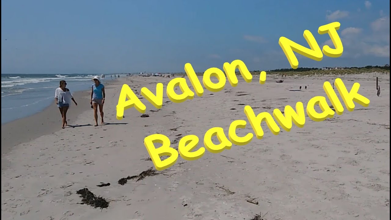 Mapwalk 5 - Avalon, New Jersey Beachwalk