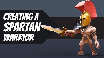 Creating A Spartan Warrior in Blender 4 - Quick character creation workflow Breakdown