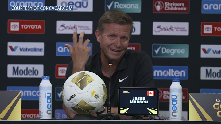 Jesse Marsch TALKS about Canada's BIG WIN against El Salvador