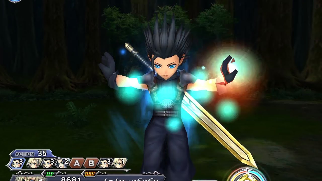 [DFFOO] Alphinaud Cosmos Team SOLDIER(Cloud, Sephiroth, Zack)