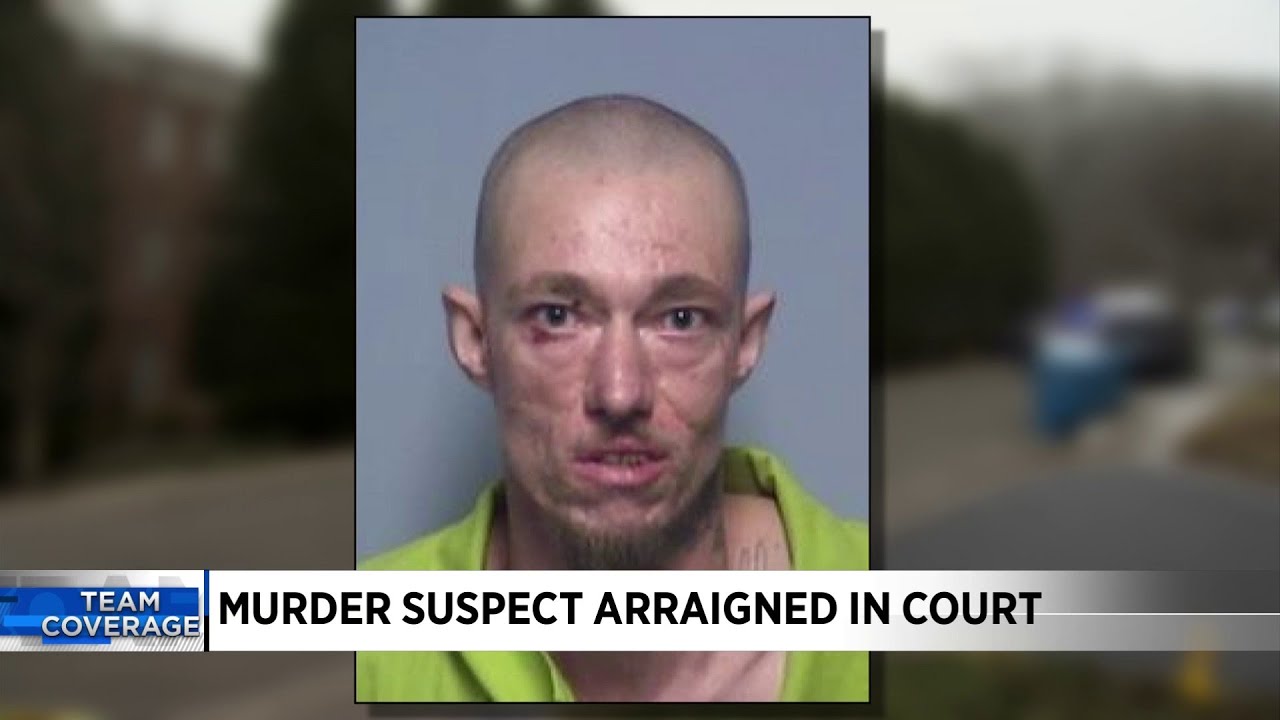 Murder suspect arraigned in court - YouTube