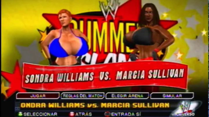 CATFIGHT IN RING SONDRA WILLIAMS VS MARCIA SULLIVAN
