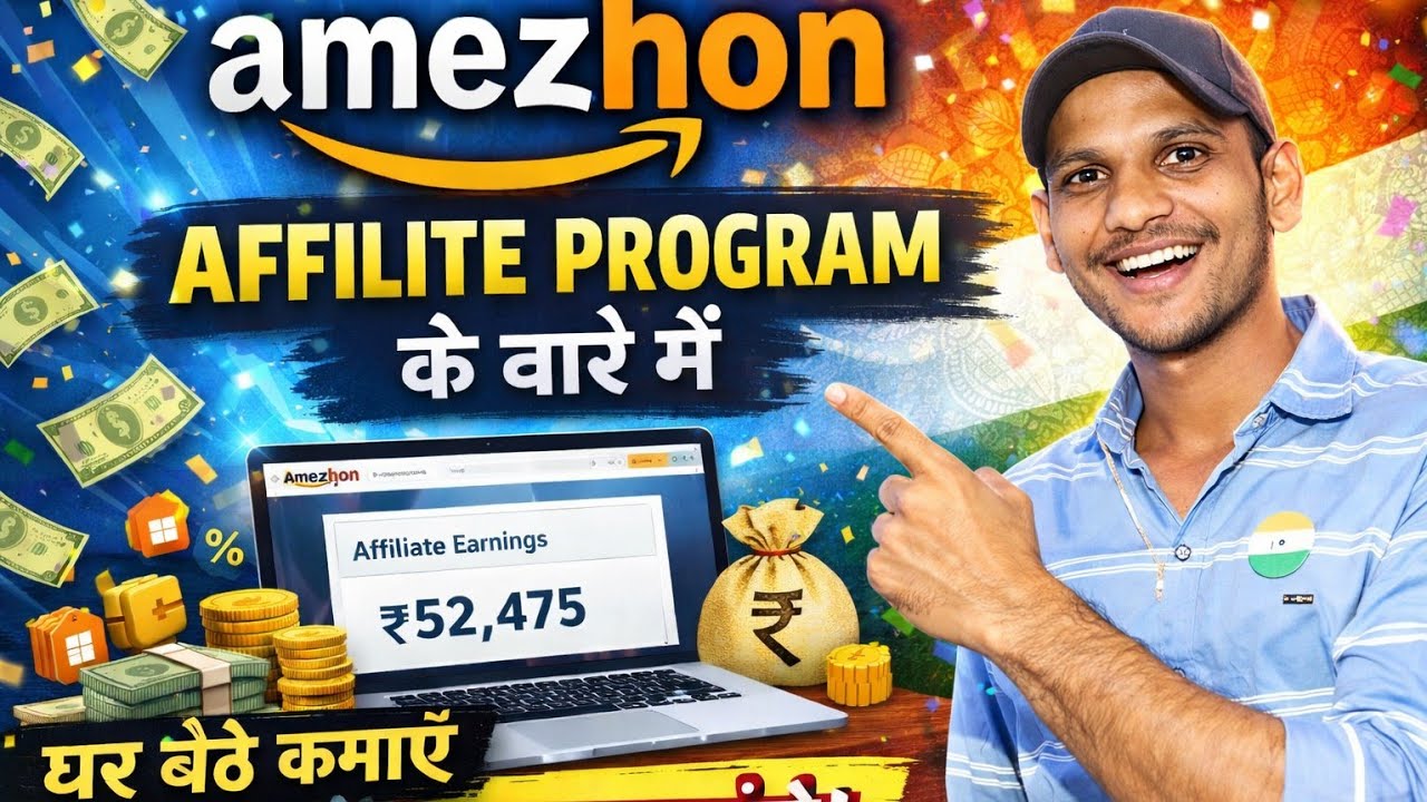 Amazon Affiliate Account Kaise Banaye 2026 Step by Step Guide Hindi Online Earning Amazon Affiliate