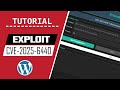 Tutorial Exploit WordPress WooCommerce Designer Pro | CVE-2025-6440 | Live Target