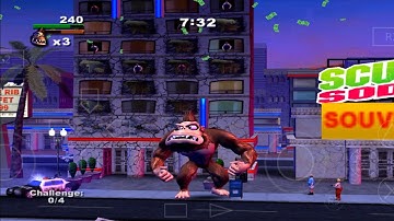 Rampage: Total Destruction | Gameplay On Aether Sx2 | SD-870 | Offline