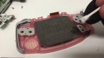 Gameboy buttons not working?