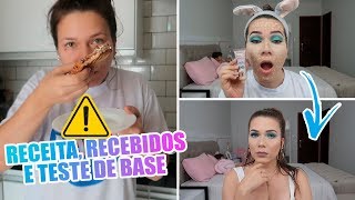 Rotina diária: RECEITA FIT, RECEBIDOS E TESTANDO LANÇAMENTOS RUBY ROSE