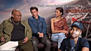 TOM HOLLAND ANNOYING ZENDAYA FOR 15 MINUTES STRAIGHT (REACTION)