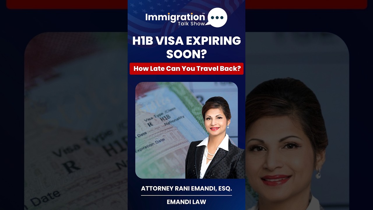 How Late Is It Safe to Travel Back When Your H1B Visa Stamp Is Expiring? 
