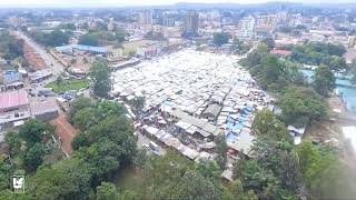 Arusha Sokoni. Drone Shot Drone Camera With Director Black Fish
