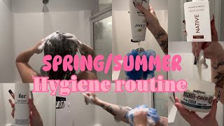 SPRING/SUMMER HYGIENE ROUTINE | My Everything Shower Routine | Coconut and Vanilla routine