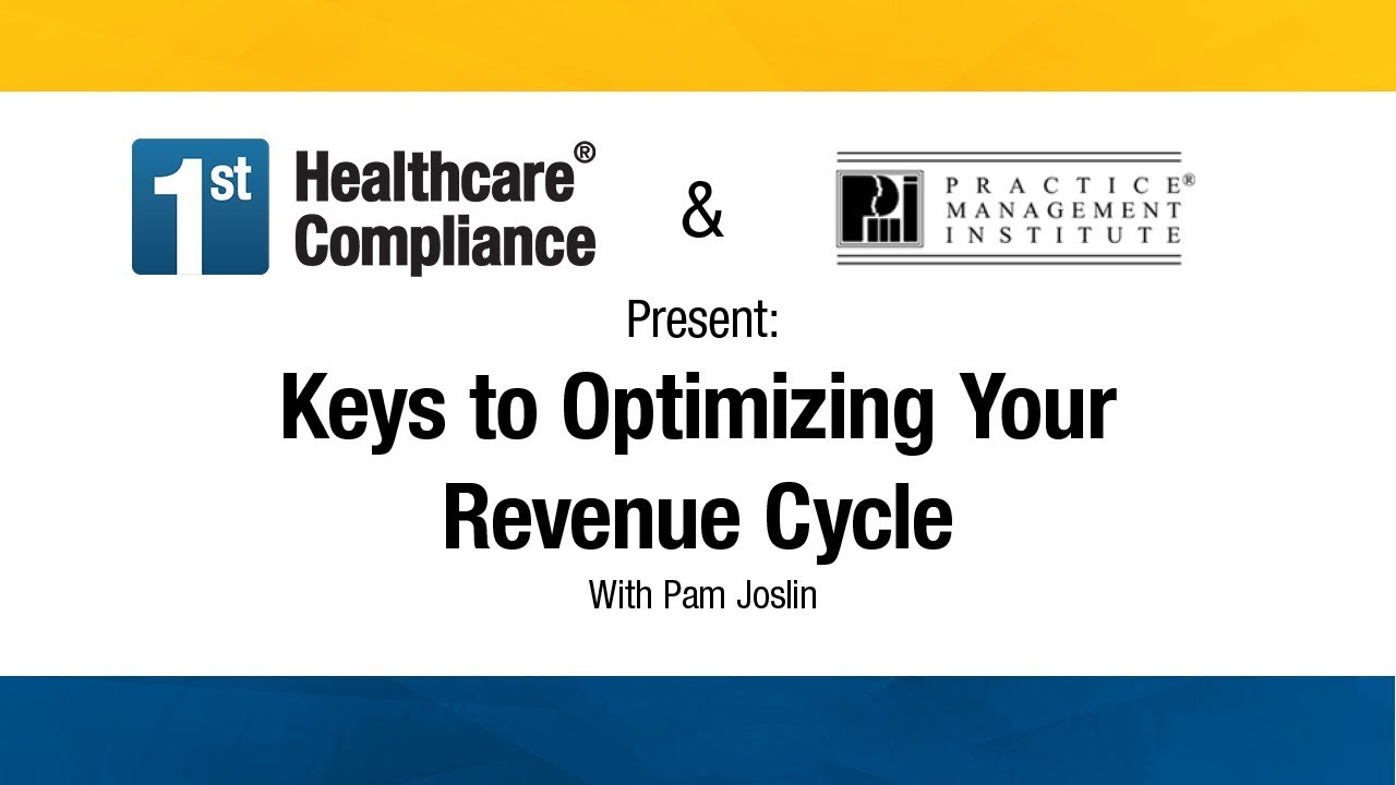 Keys to Optimizing Your Revenue Cycle
