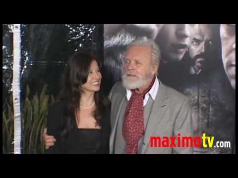 ANTHONY HOPKINS at "The Wolfman" Los Angeles Premi...