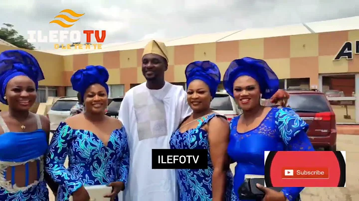 NIYI JOHNSON ALREADY WELCOMING GUEST TO HIS TWINS NAMING CEREMONY WITH GLADNESS