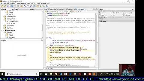 LEARN NETBEANS 5.5 SOFTWARE WEB APPLICATION PROJECTS LIVE ON 12/08/2019