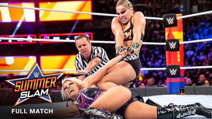 Ronda Rousey thoroughly thrashes Alexa Bliss: SummerSlam 2018 (WWE Network  Exclusive) - YouTube