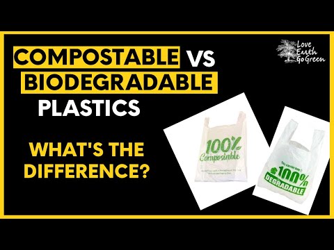 Video: Perbedaan Antara Biodegradable Dan Compostable