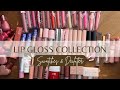 SWATCHING ALL MY GLOSSES (AND DECLUTTERING SOME TOO) 2023 // Rare Beauty, Kosas, Bobbi Brown, Nyx...