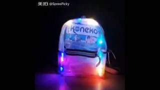 led light up backpack