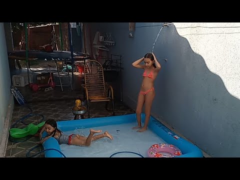 BANHO DE PISCINA - CALOR DE 40ºC