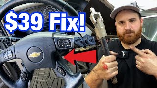 This is THE FIX For That Annoying Chevy STEERING CLUNK!