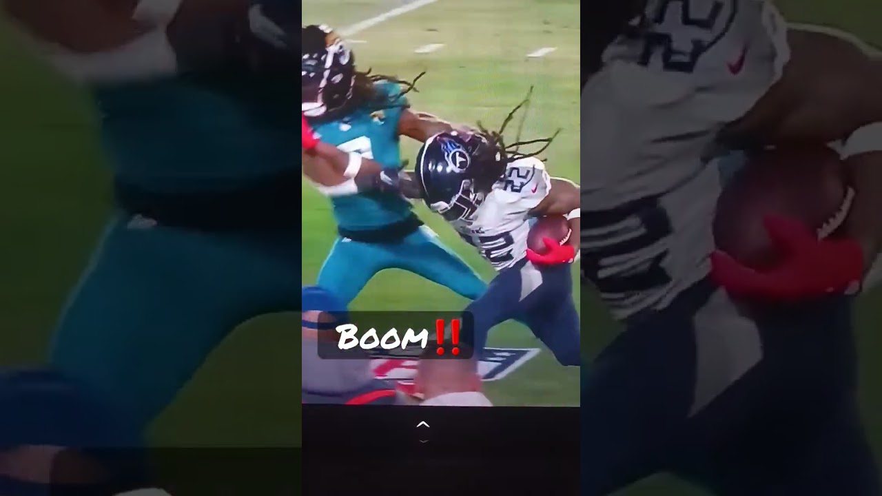 Jags vs Titans  Henry 🔥🔥🔥🔥#shorts #nfl #titans #youtubeshorts #jaguars #derrickhenry #clips #short