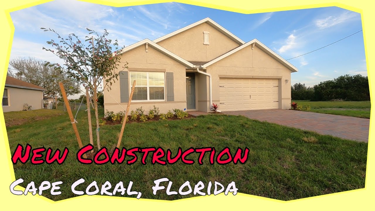 Cape Coral Florida Homes For Sale / New Construction Cali floor plan 4