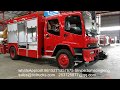 ISUZU FVR Emergency Rescue fire  Truck  with crane Customizing