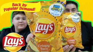 Lays Crispy Taco Chips Return for 2021!