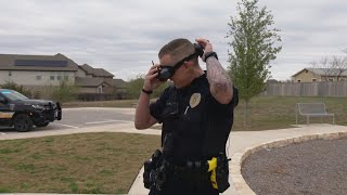 WATCH: Drone helps Cibolo police officers catch burglary suspect