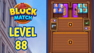 Block Match : Detective Puzzle Level 88 | Block Match Level 88 Solution Walkthrough