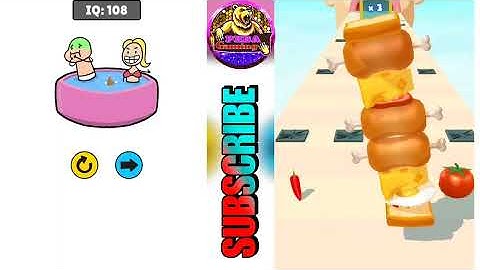 Help Me Tricky Puzzle vs Sandwich Runner - All Levels Gameplay (Android,iOS) Part 11