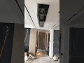 Embedded induction strip light installation site