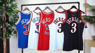 Allen Iverson Authentic Mitchell & Ness Jersey Pickups | I AM RIO P.