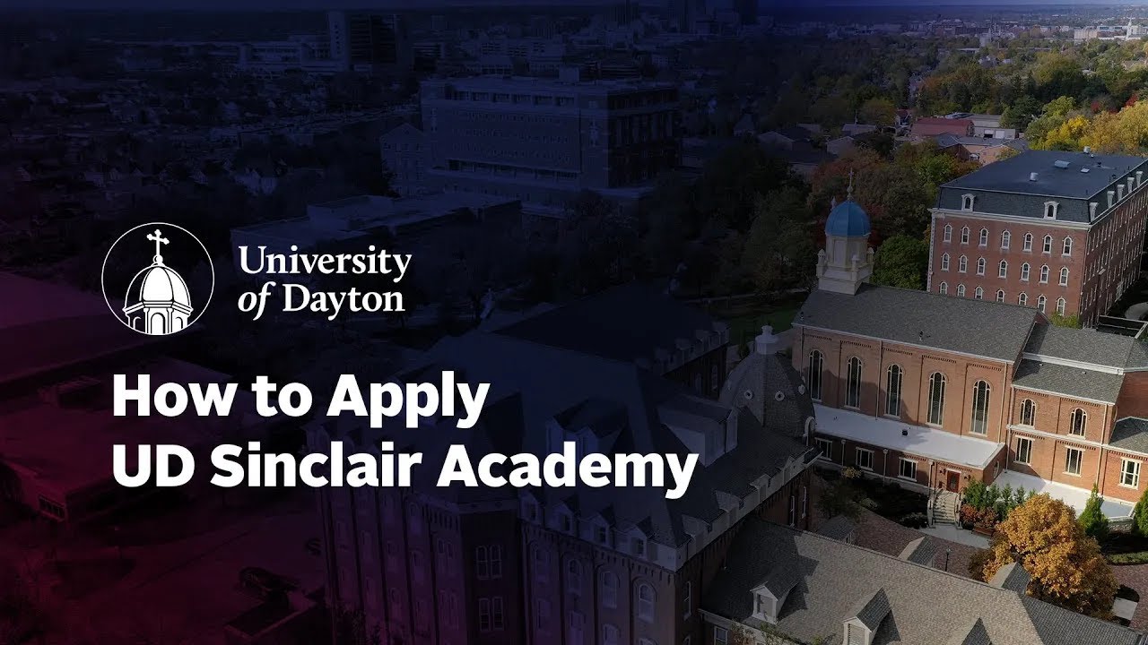 Application Process : University of Dayton, Ohio