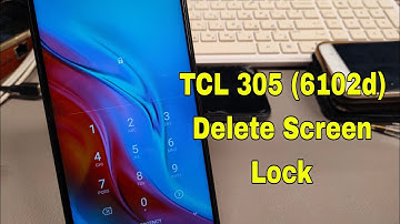 Forgot Screen Lock? How to Factory Reset TCL 305 (6102D), Delete Pin, Pattern, Password Lock.