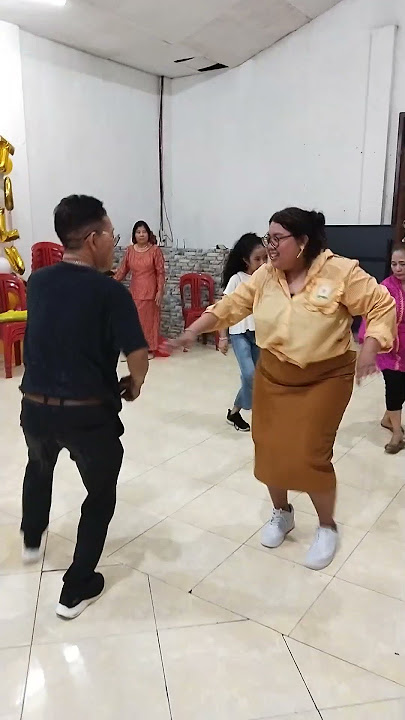 Part 7 Queen dan Ka Gaby Jago Cha-Cha💃👯💃 #dancer #chacha #challenge #dancing #dance  #siau #sitaro