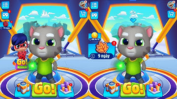 Talking Tom Hero Dash (Autumn Race vs Miraculous Race 2022) - Android iOS Gameplay
