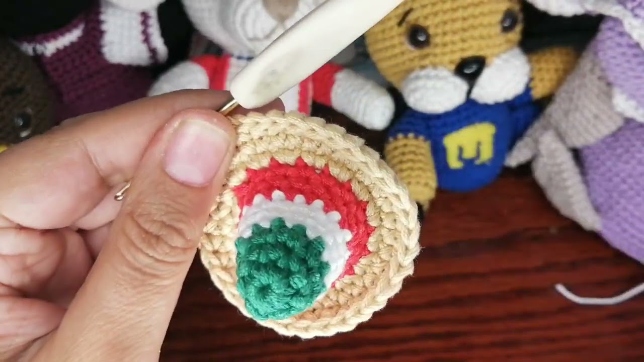 Tejer sombrero mexicano a crochet, fiestas patrias