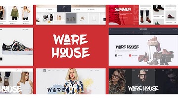 Warehouse – multipurpose ecommerce PSD template | Themeforest Website Templates and Themes