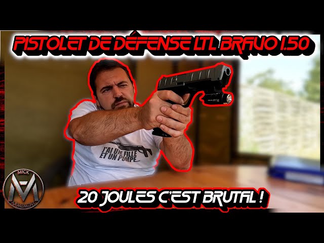 Pistolet de défense LTL bravo 20 joules ! le plus puissant 