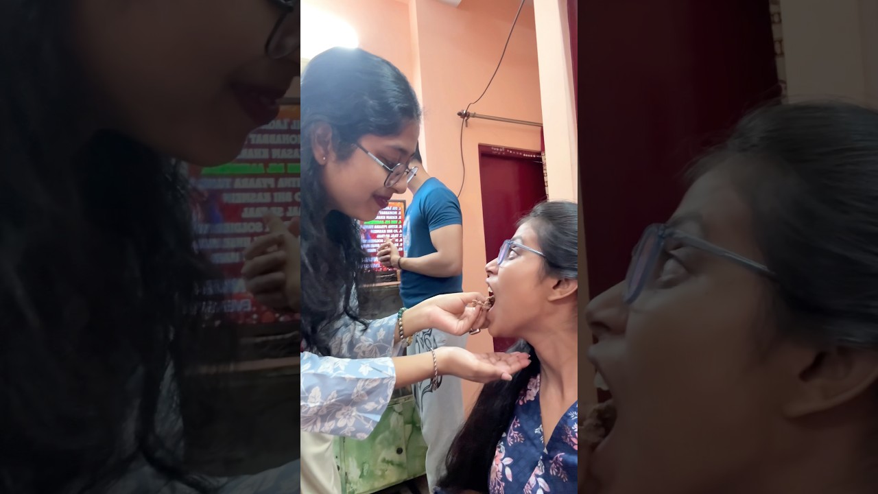 Sanjana birthday surprise 😳 #chotpoti #minivlog #vlog #shortvideo #youtubeshorts #birthday